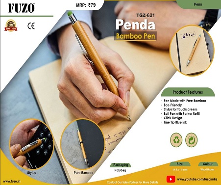 Fuzo Bamboo Pen Manufacturers in Delhi, Fuzo Bamboo Pen Suppliers